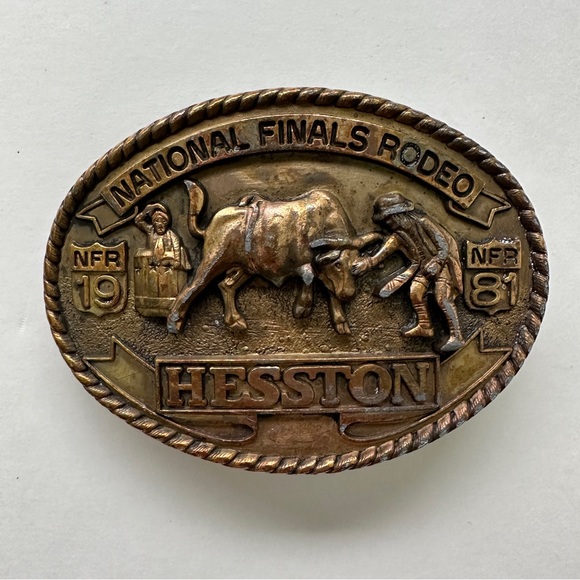 Hesston Accessories 981 Hesston Nfr National Finals Rodeo Belt